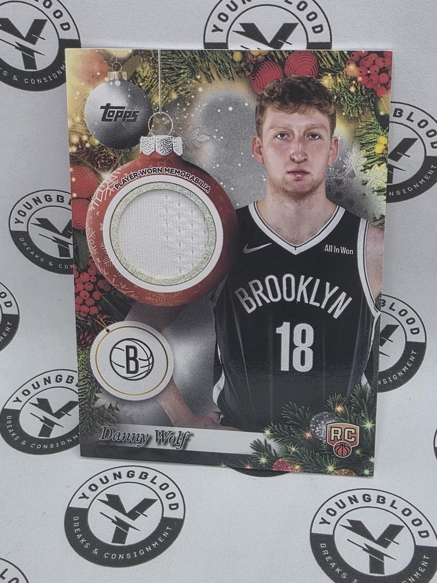 Danny Wolf 2025 topps Topps Holiday