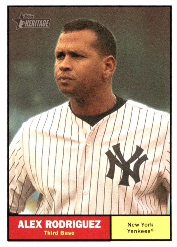 Alex Rodriguez 2010 topps