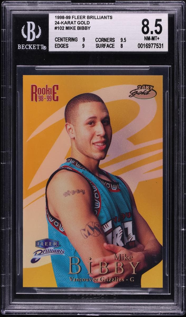 Mike Bibby 1998 bowman