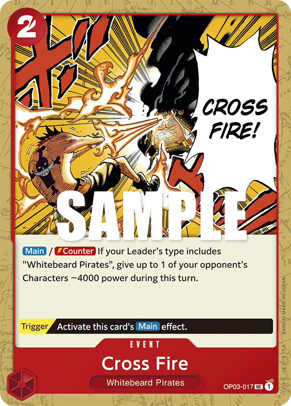 Cross Fire 2023 One Piece Pillars of Strength