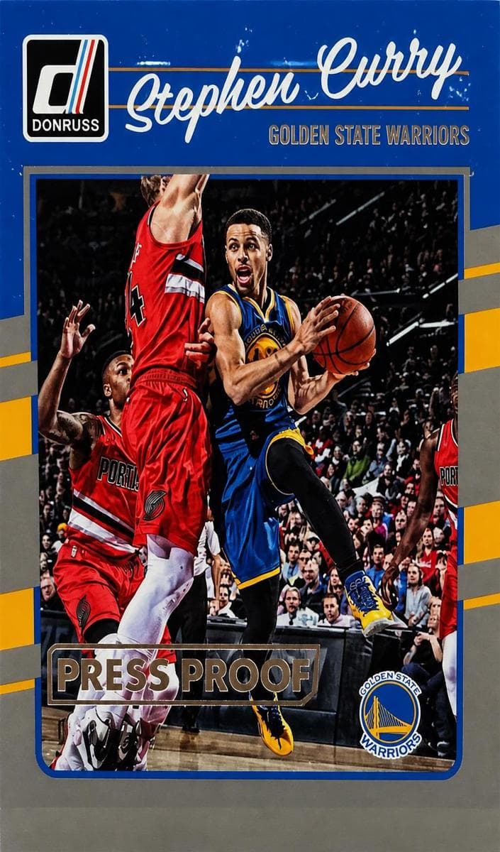 Stephen Curry 2016 panini Donruss Optic