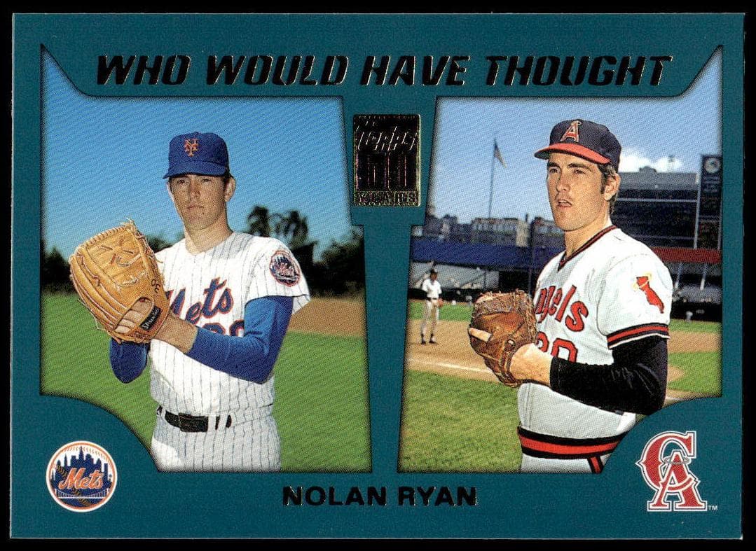 Nolan Ryan 2001 topps Topps Traded & Rookies