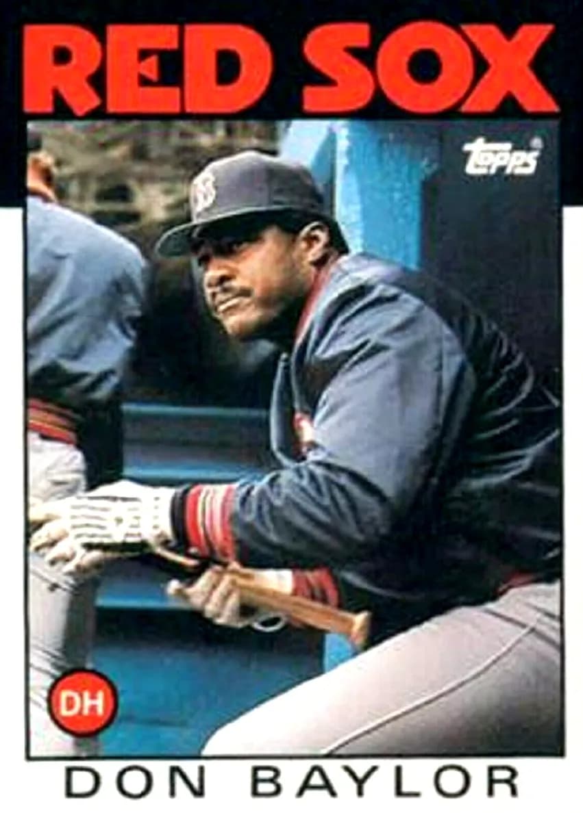 Don Baylor 1986 topps