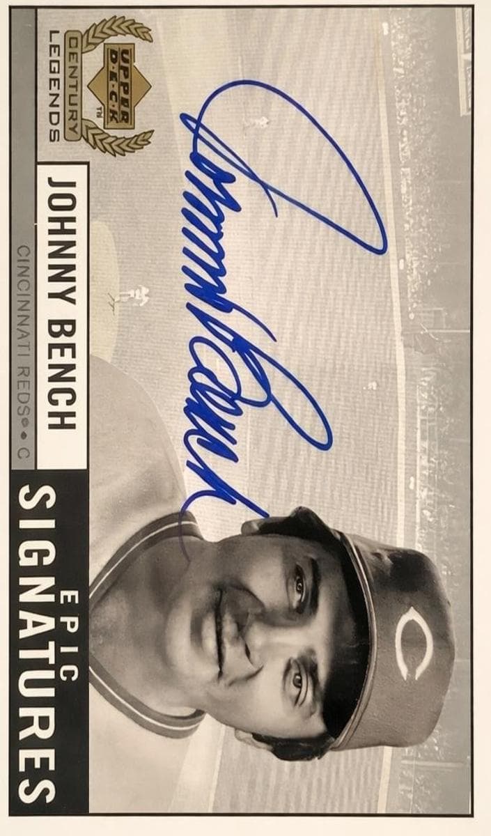 Johnny Bench #JB