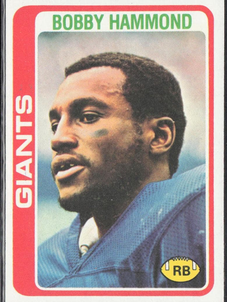 Bobby Hammond 1978 topps Topps