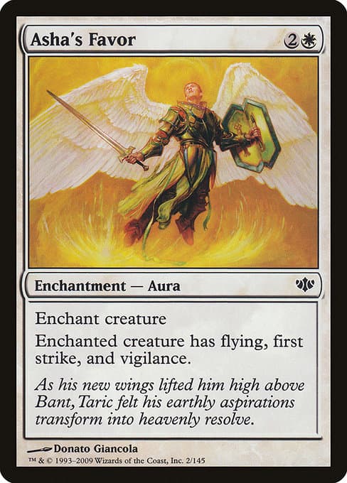 Asha's Favor 2009 Magic: The Gathering Conflux