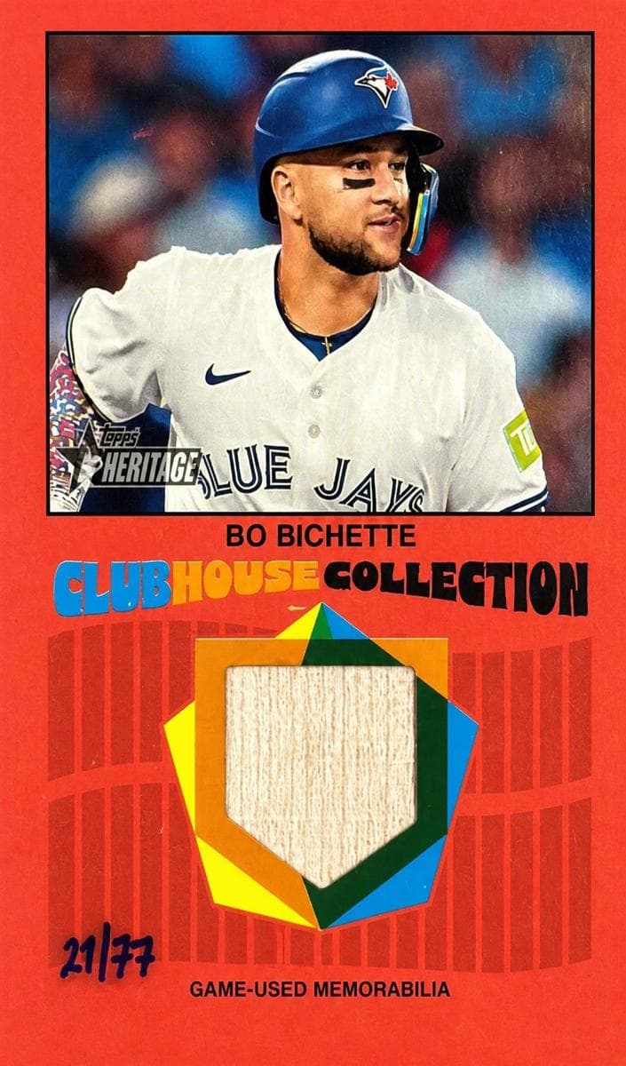 Bo Bichette 2026 topps Topps Heritage