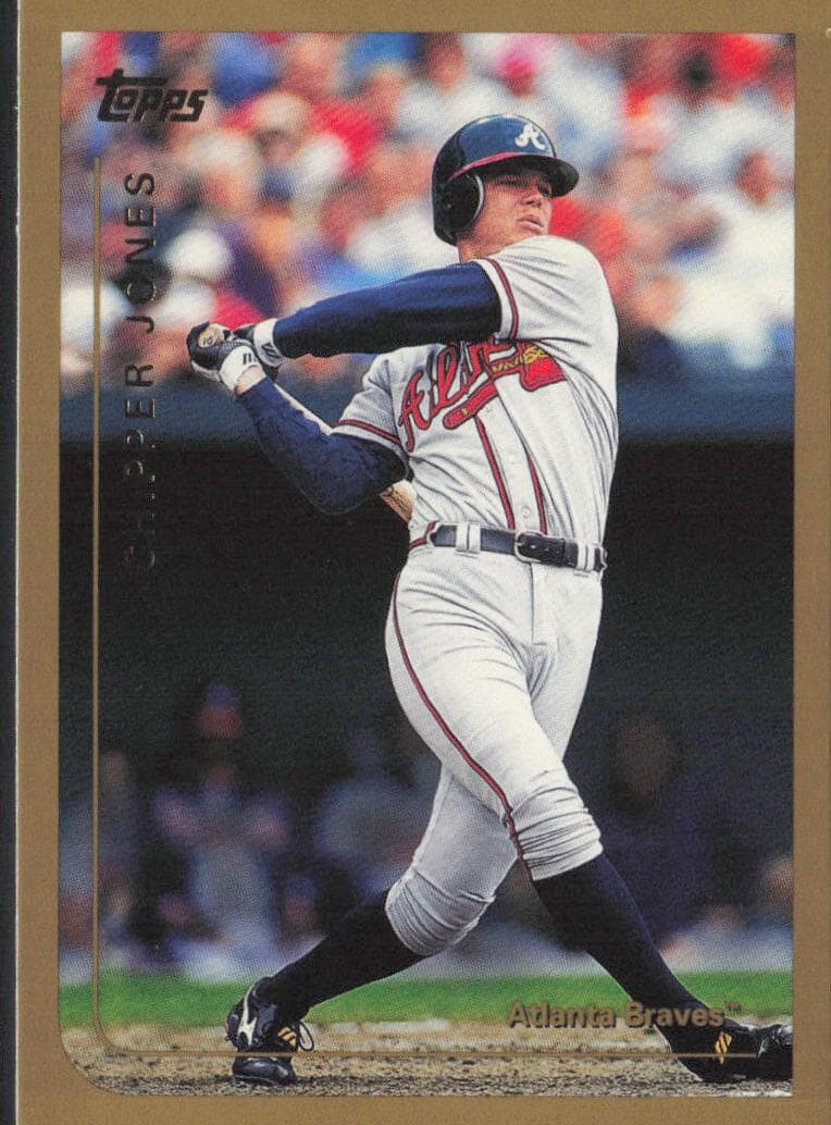 Chipper Jones 1999 topps Topps