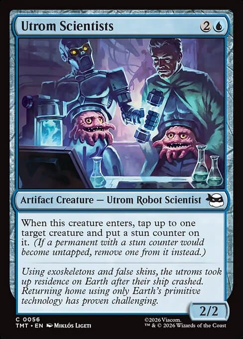 Utrom Scientists 2026 Magic: The Gathering Teenage Mutant Ninja Turtles