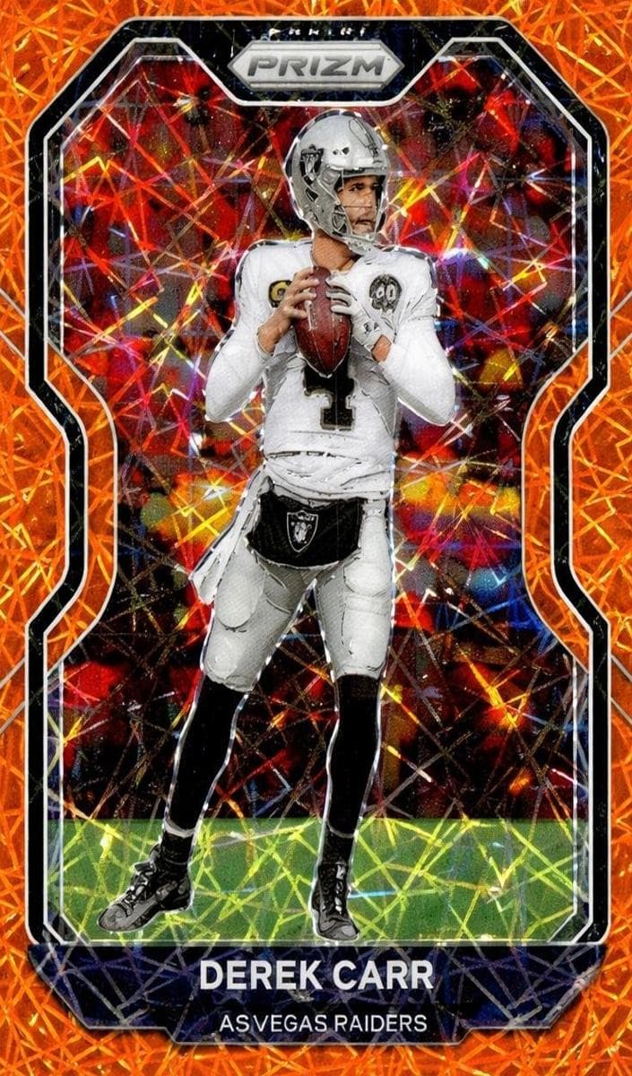 Derek Carr 2020 panini Panini Prizm