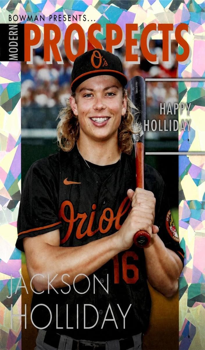 Jackson Holliday 2023 bowman Bowman
