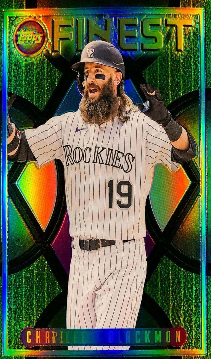 Charlie Blackmon 2022 unknown Finest Flashbacks