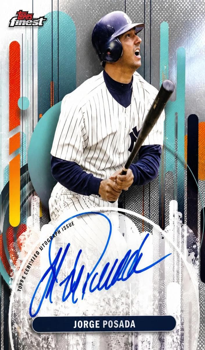 Jorge Posada 2025 topps Topps Finest