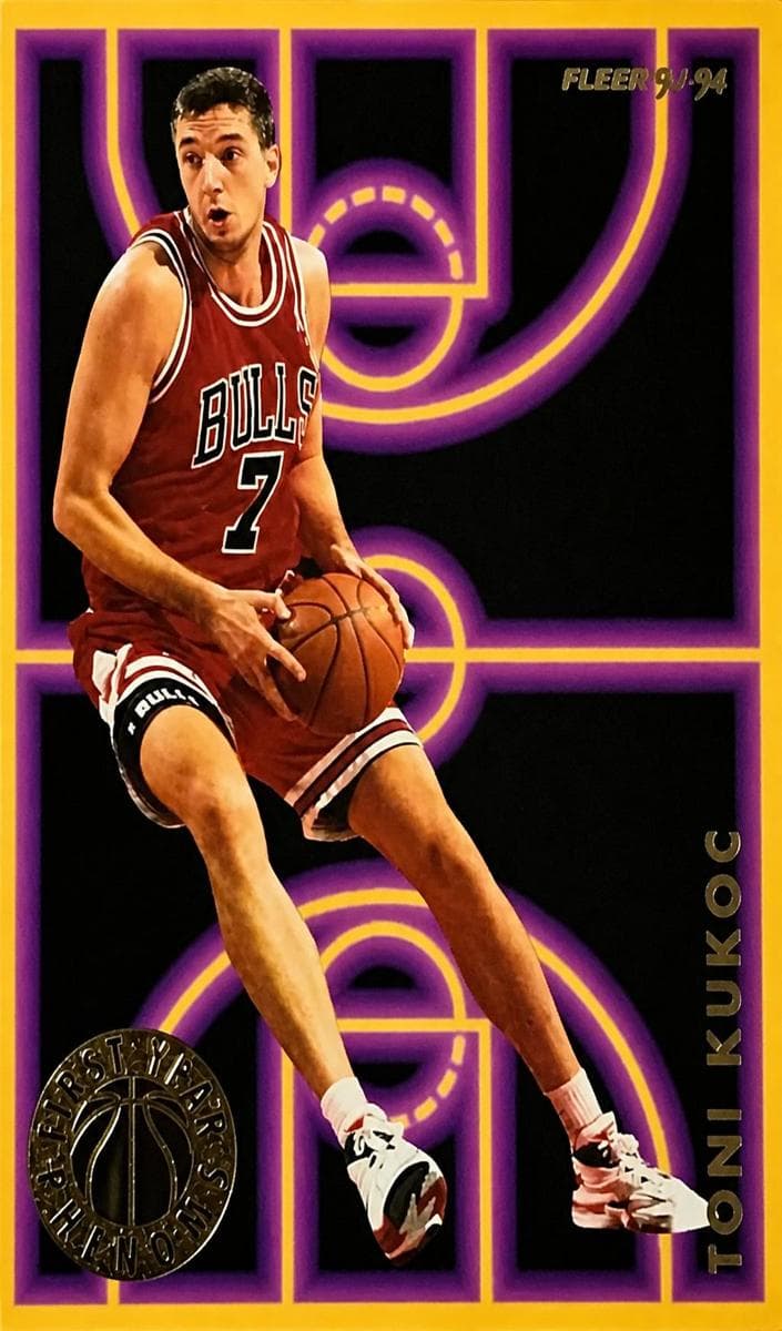 Toni Kukoc 1993 fleer