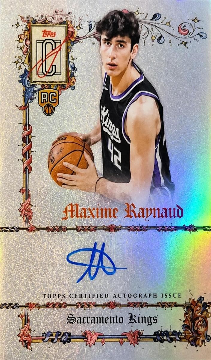Maxime Raynaud 2025 topps Topps Signature Class