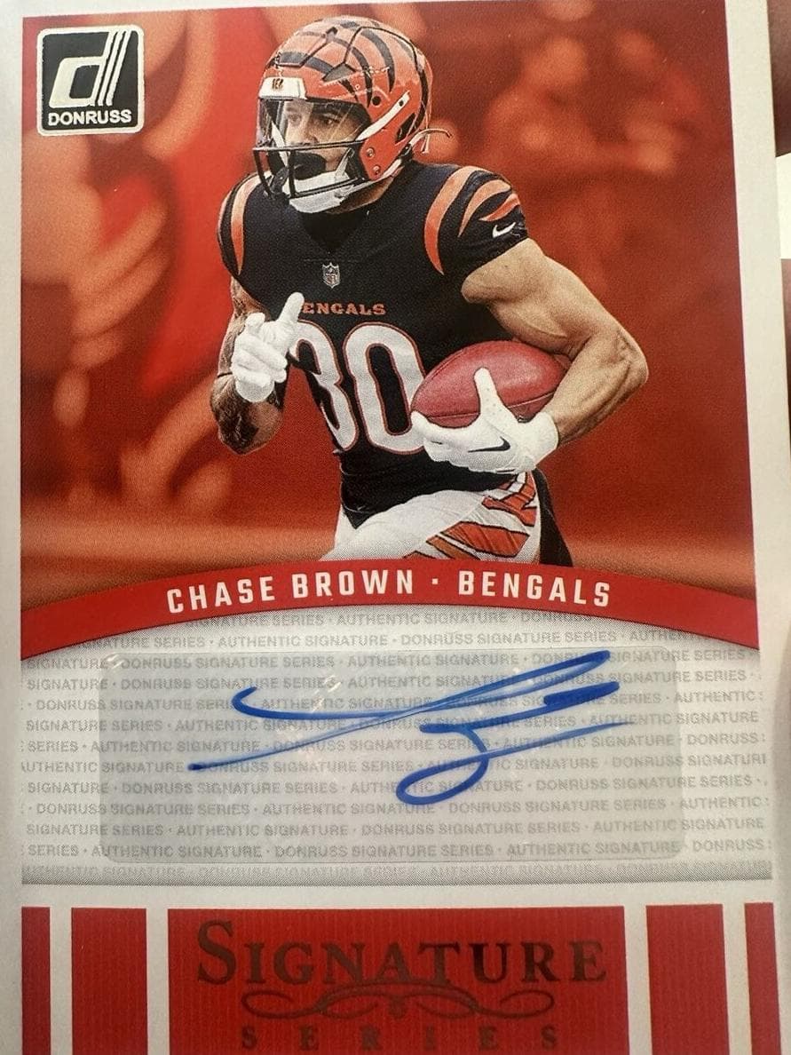 Chase Brown 2024 panini Panini Donruss