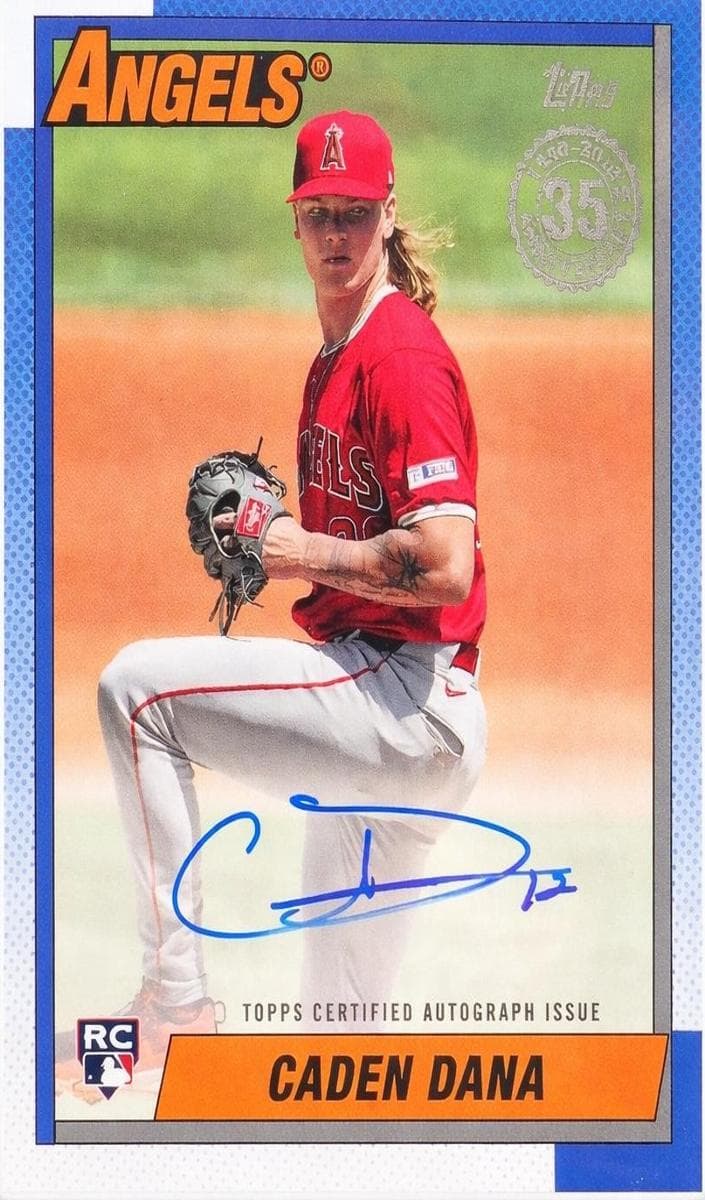 Caden Dana 2025 topps Topps Update