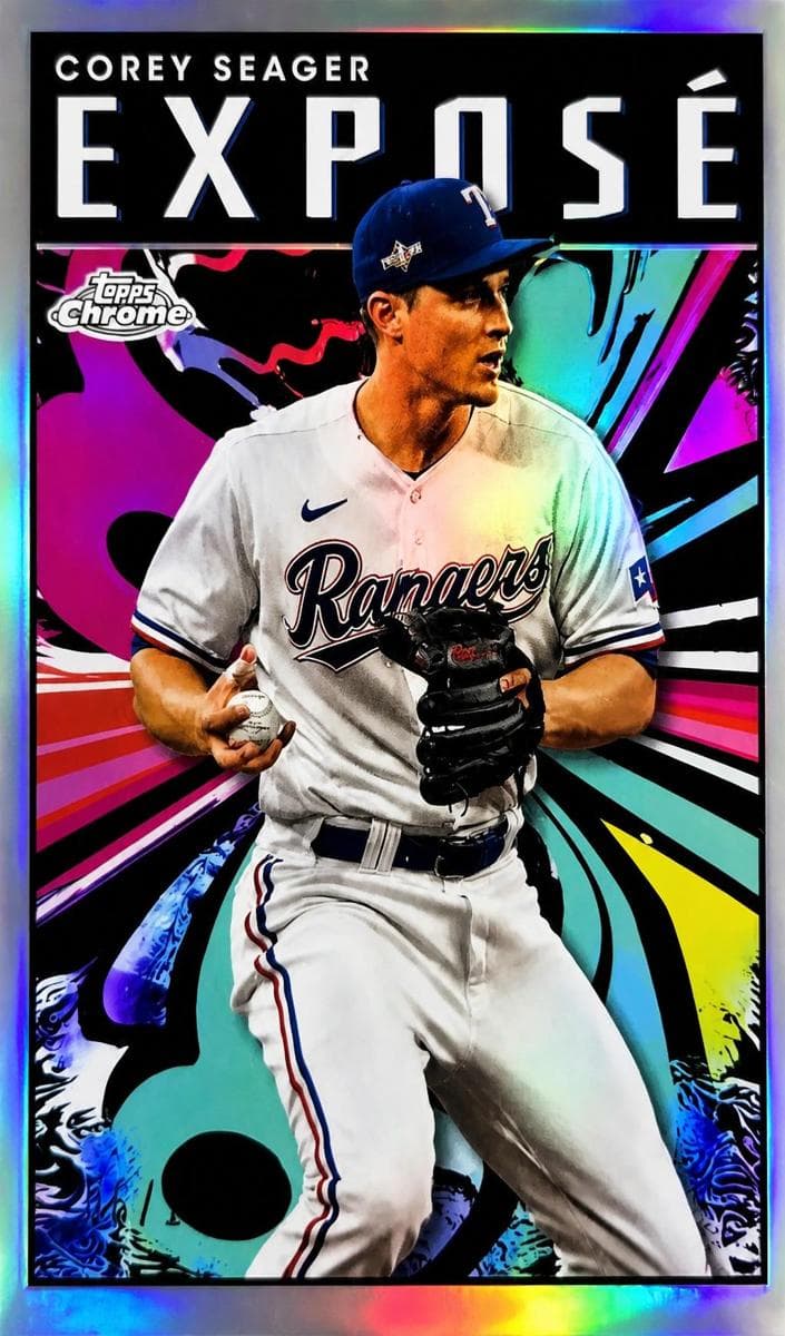 Corey Seager 2024 topps Topps Chrome