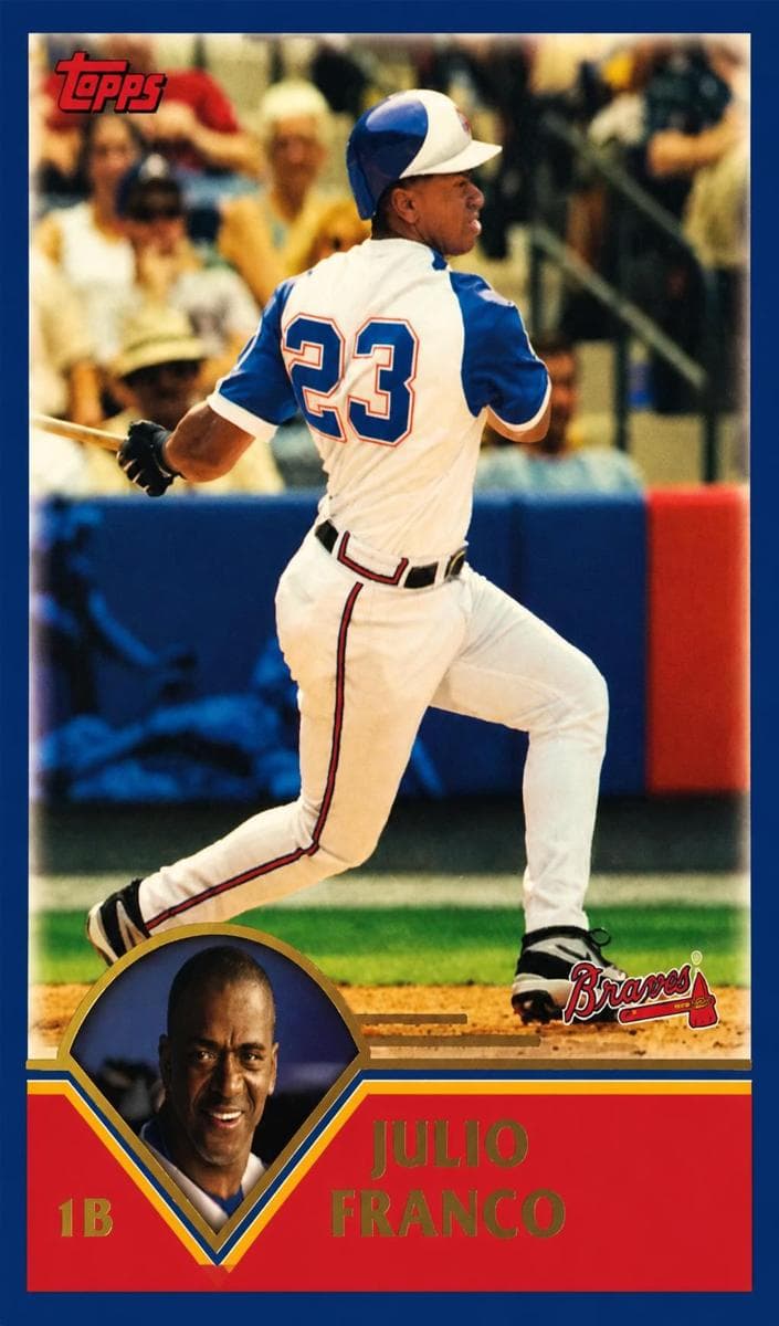 Julio Franco 2003 topps Topps
