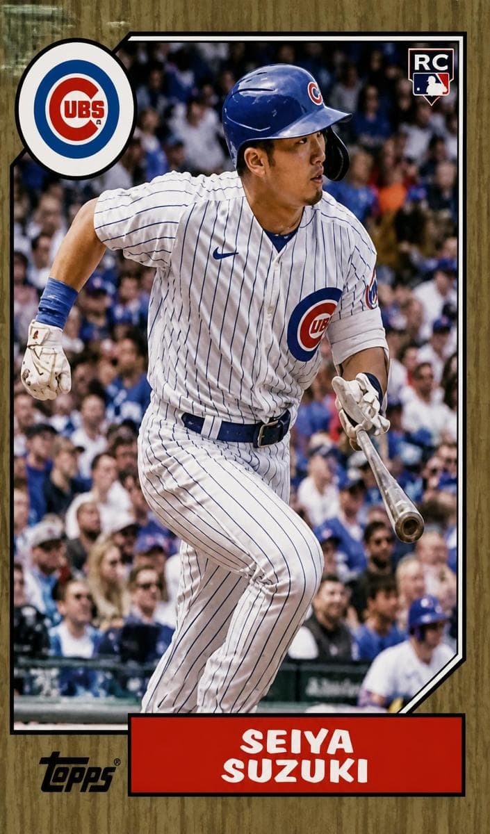 Seiya Suzuki 2022 topps Topps Update