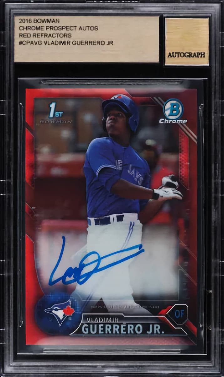 Vladimir Guerrero Jr. 2016 bowman