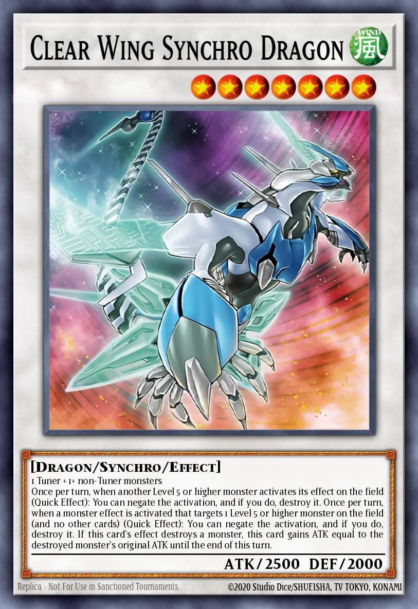 Clear Wing Synchro Dragon #MP16-EN022