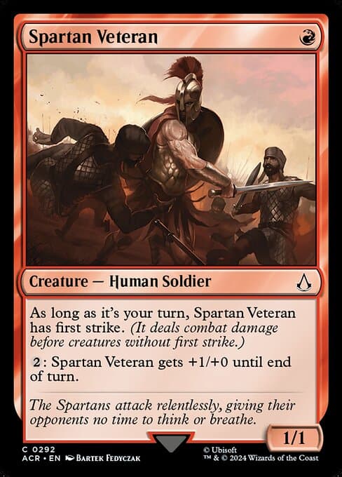 Spartan Veteran 2024 Magic: The Gathering Assassin's Creed