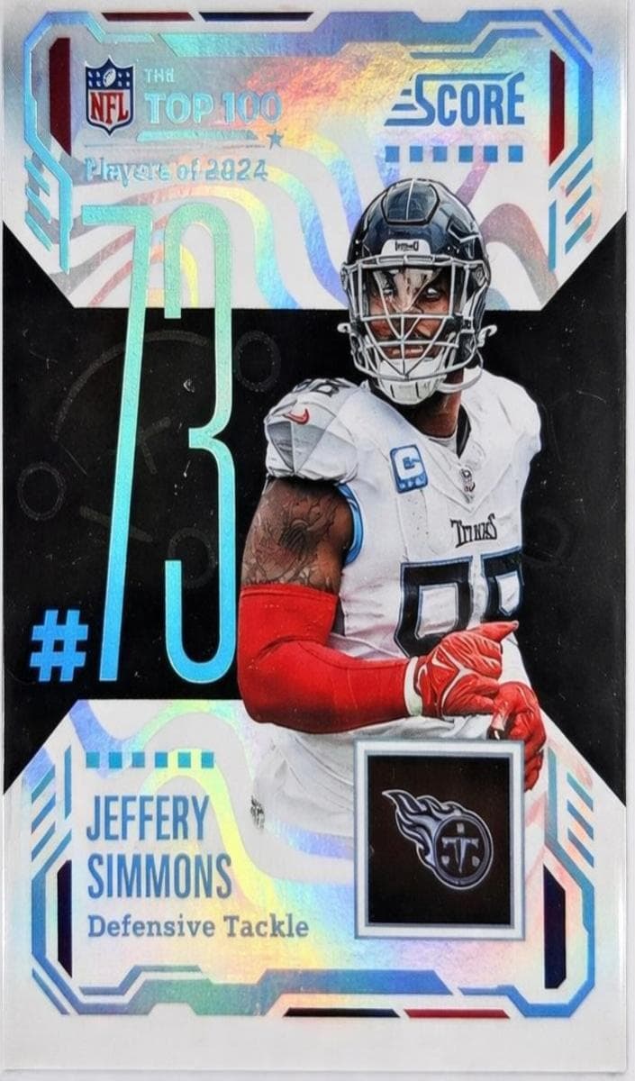 Jeffery Simmons 2025 panini Score