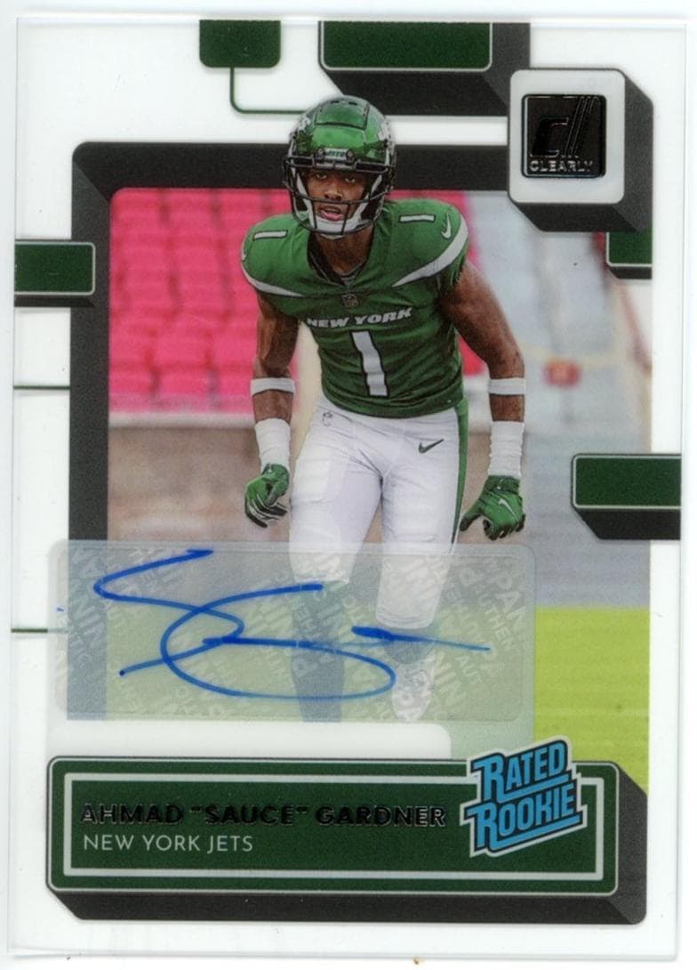 Ahmad "Sauce" Gardner 2022 panini