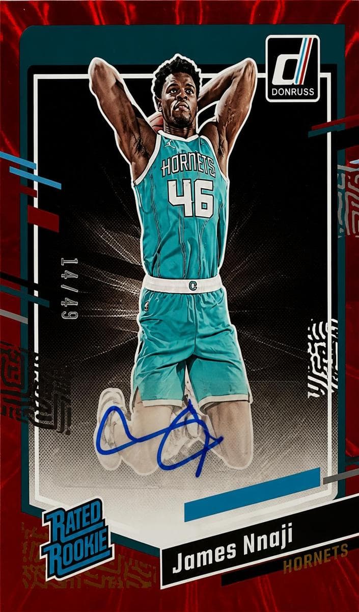 James Nnaji 2023 panini Donruss