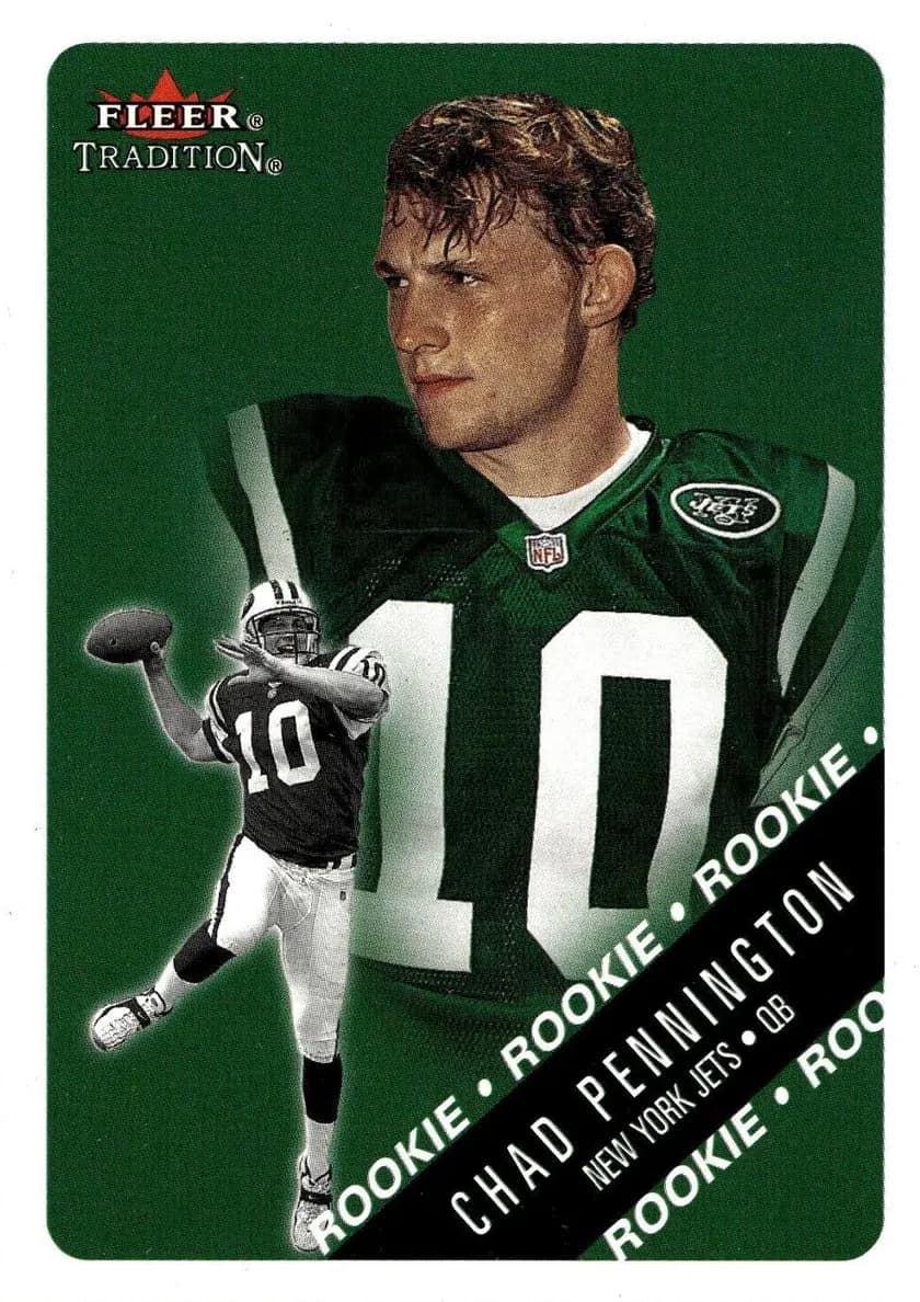 Chad Pennington 2000 fleer