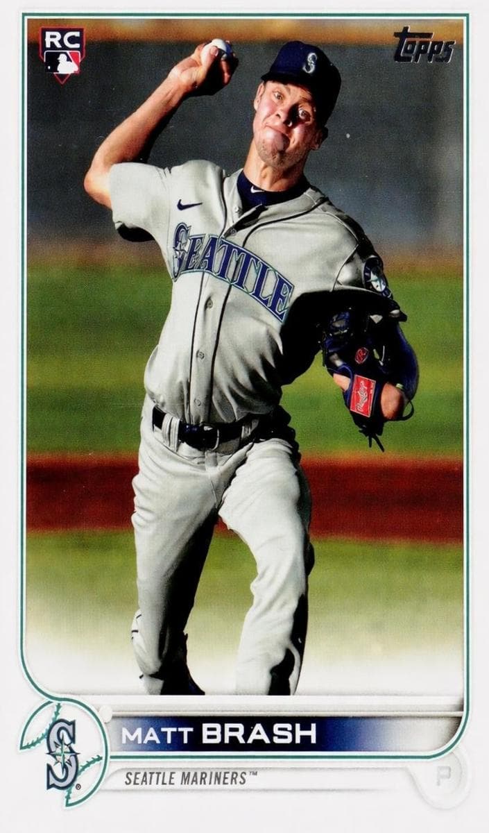 Matt Brash trading card