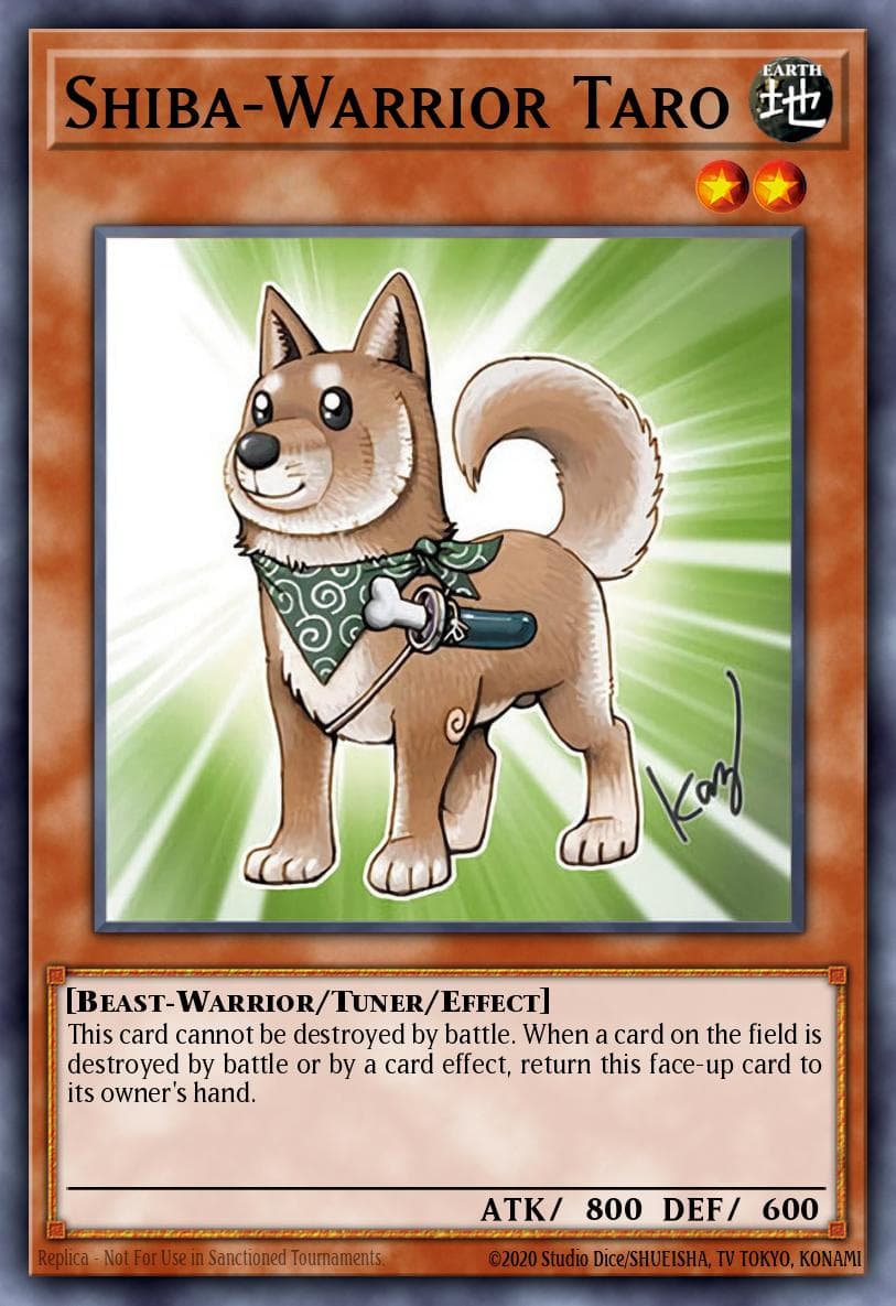 Shiba-Warrior Taro #YAP1-EN008