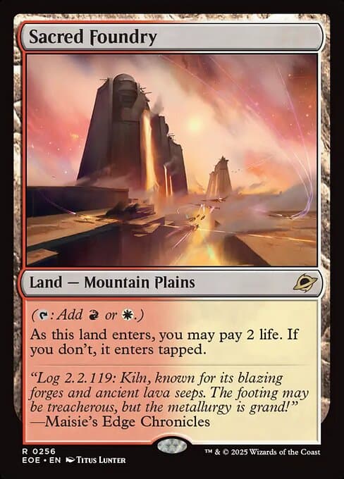 Sacred Foundry 2022 Magic: The Gathering