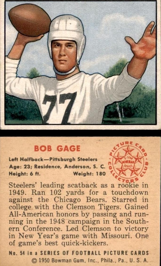 Bob Gage #54