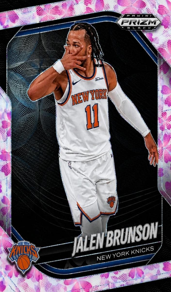 Jalen Brunson 2024 panini Panini Prizm Black