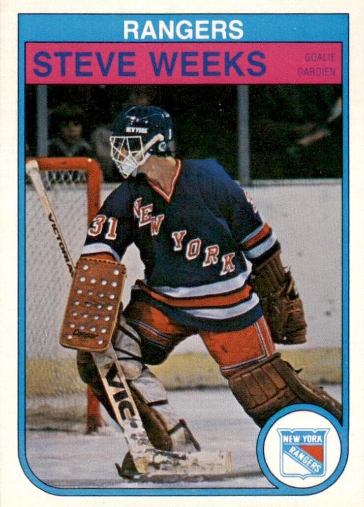 Steve Weeks trading card