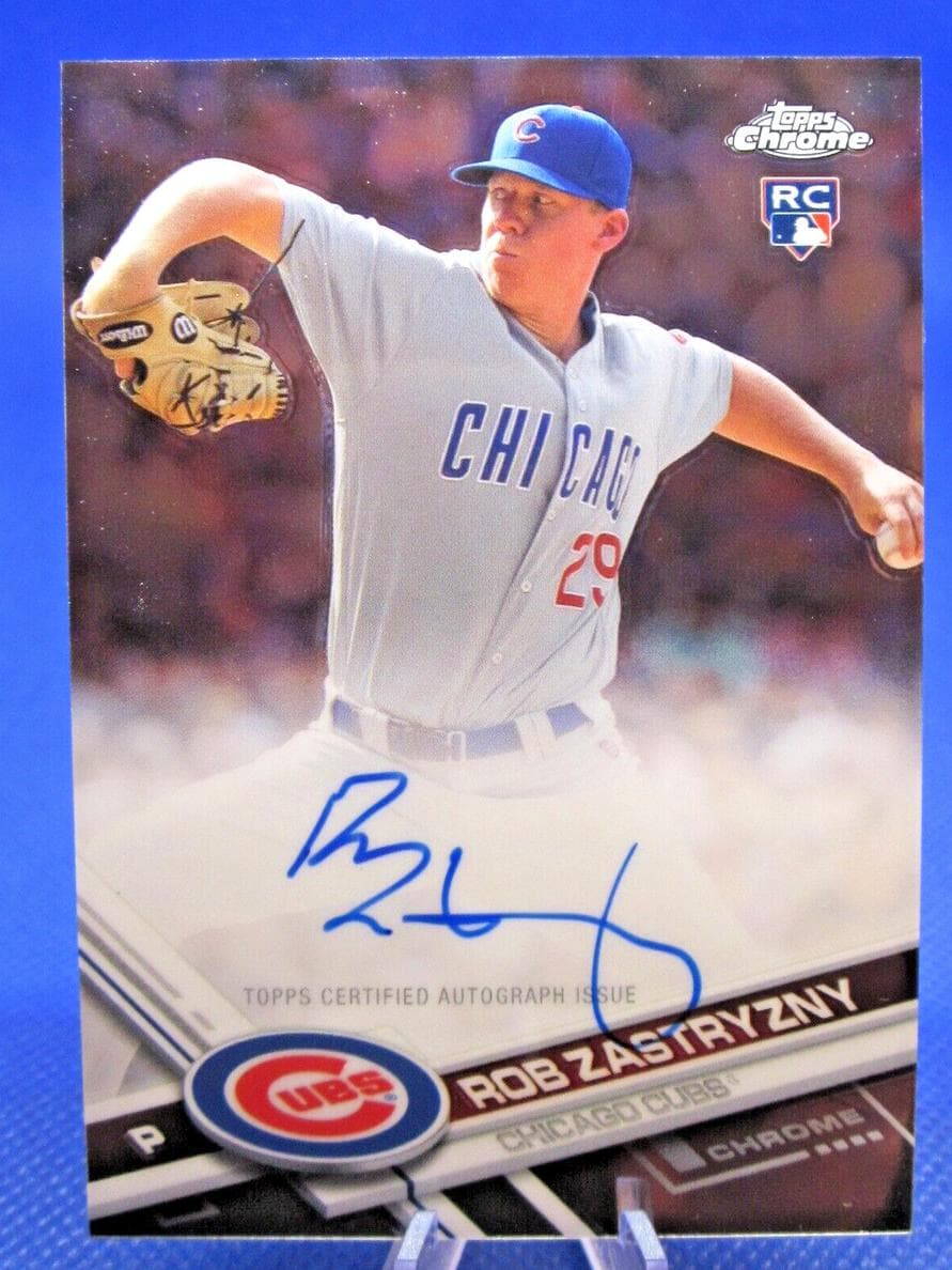Rob Zastryzny 2017 topps