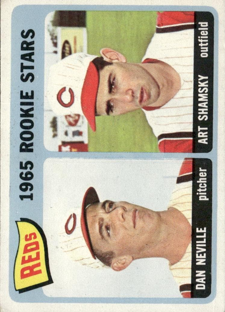 Reds 1965 Rookie Stars (Dan Neville / Art Shamsky) #398
