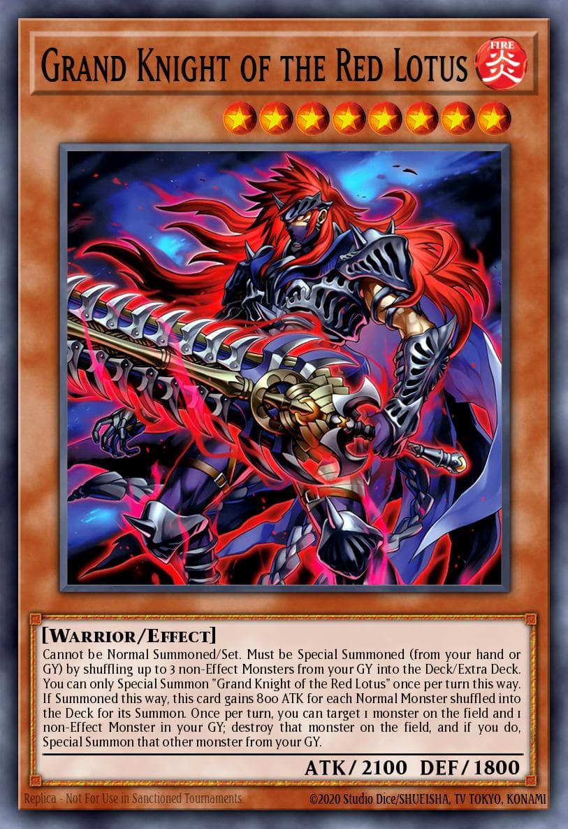 Grand Knight of the Red Lotus #SUDA-EN024