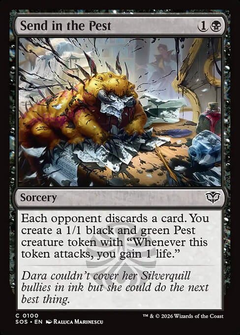 Send in the Pest] 2026 Magic: The Gathering Secrets of Strixhaven