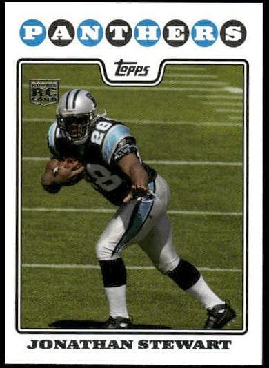 Jonathan Stewart 2008 topps