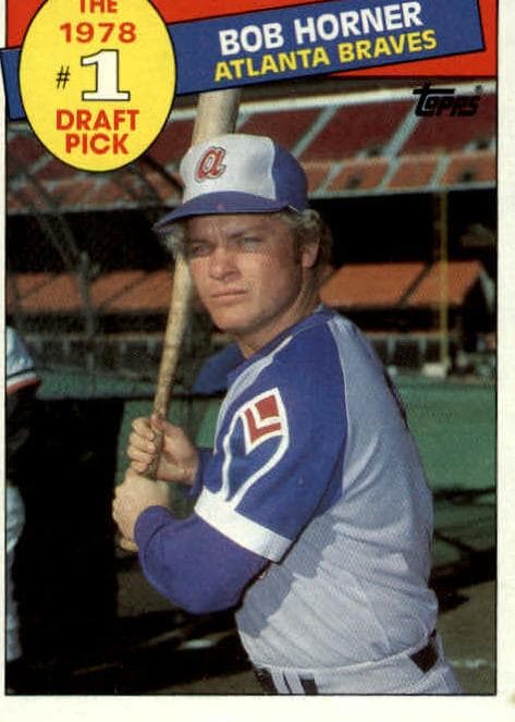 Bob Horner 1985 topps Topps