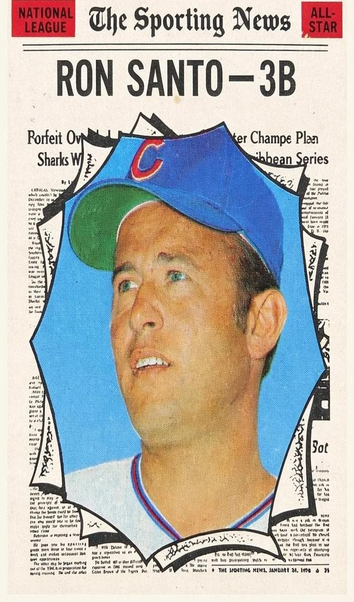 Ron Santo 1970 topps