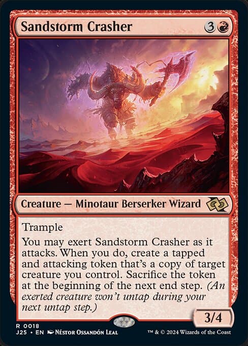 Sandstorm Crasher 2024 Magic: The Gathering
