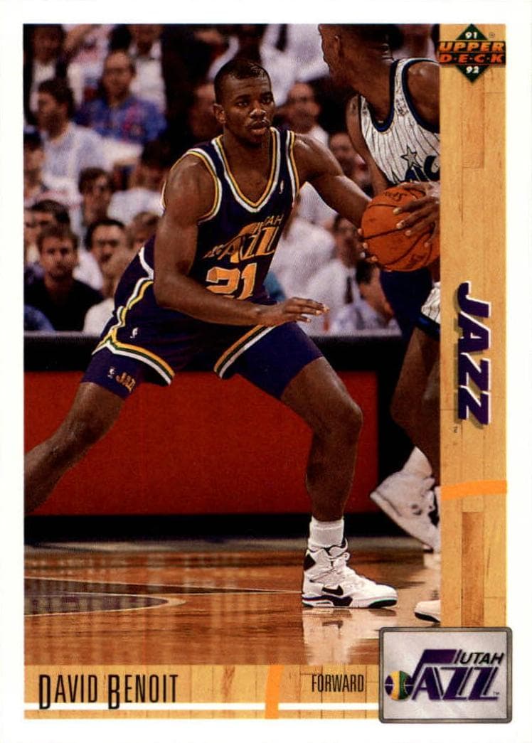 David Benoit 1991 upper-deck Upper Deck