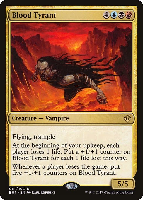 Blood Tyrant 2009 Magic: The Gathering Conflux