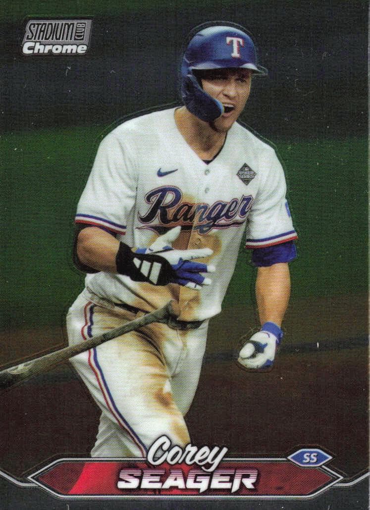 Corey Seager 2024 topps Stadium Club