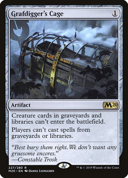 Grafdigger's Cage 2012 Magic: The Gathering Dark Ascension
