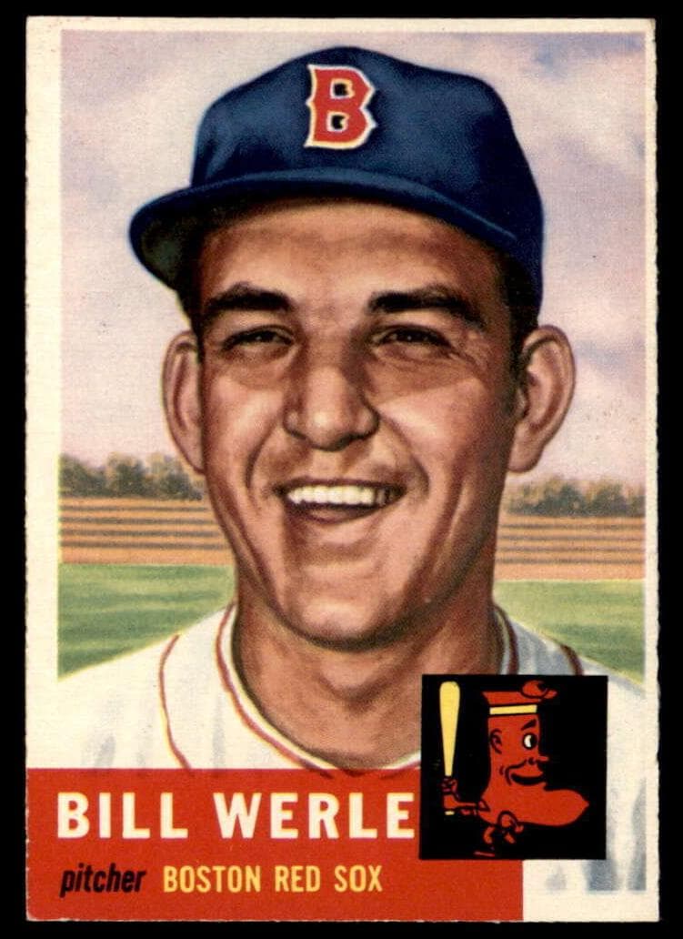 Bill Werle 1953 topps Topps
